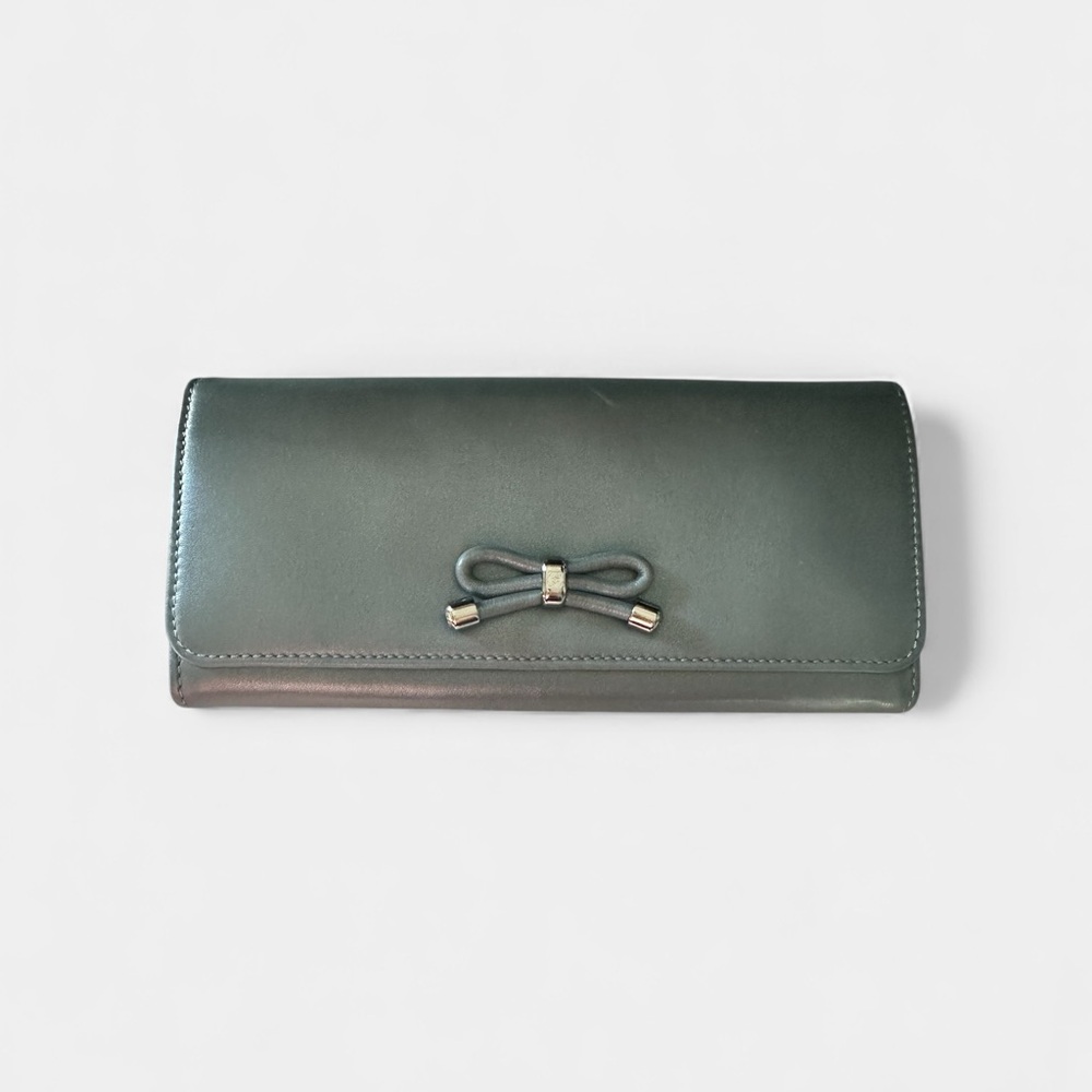 Loewe Leather Bow Wallet - EUC